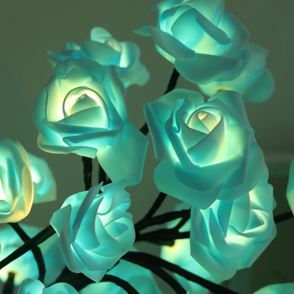 LED Table Lamp – Rose Flower Tree Night Light