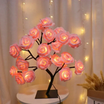 LED Table Lamp – Rose Flower Tree Night Light