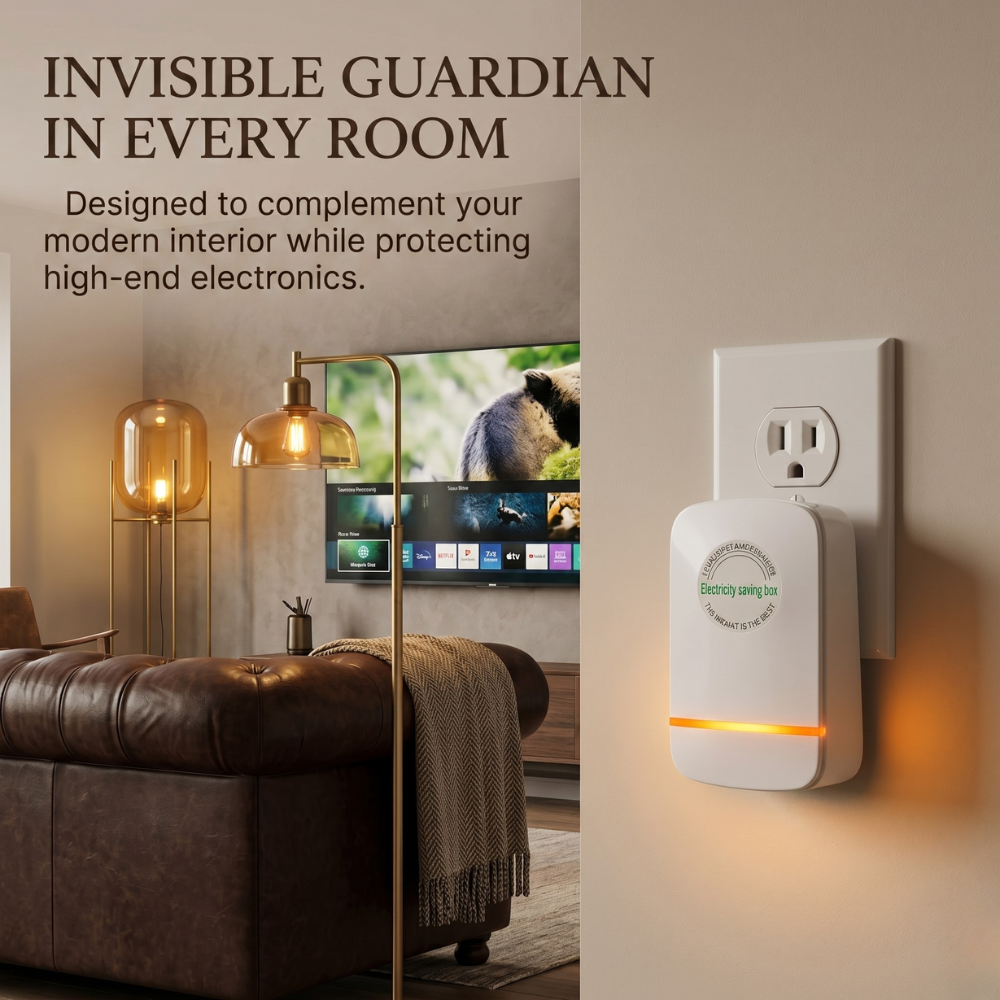 Smart Power Saver Plug – Electricity Saving & Protection Device