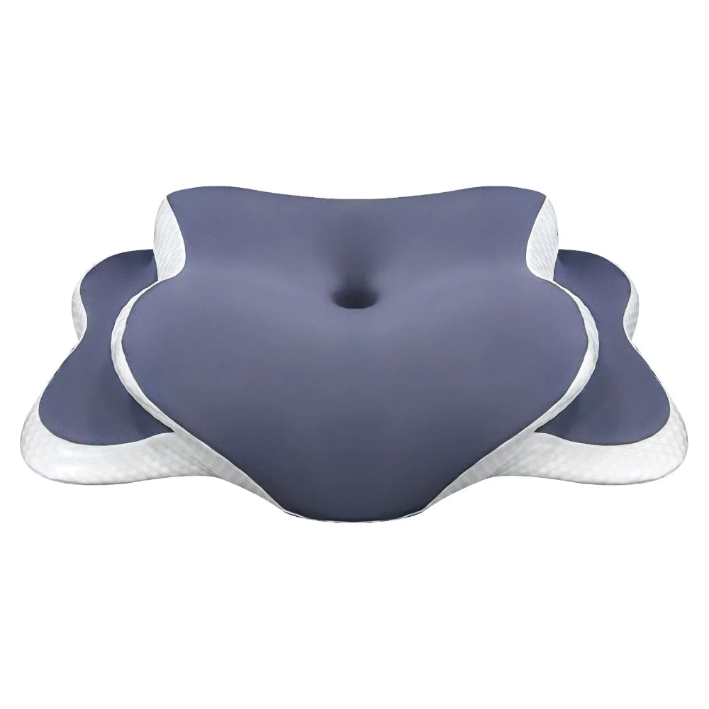Memory Foam Pillow Cervical Pillow Neck Pain Relief Contour Ergonomic Orthopedic Neck Support for Side Back Stomach Sleeper Gift