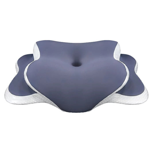 Memory Foam Pillow Cervical Pillow Neck Pain Relief Contour Ergonomic Orthopedic Neck Support for Side Back Stomach Sleeper Gift