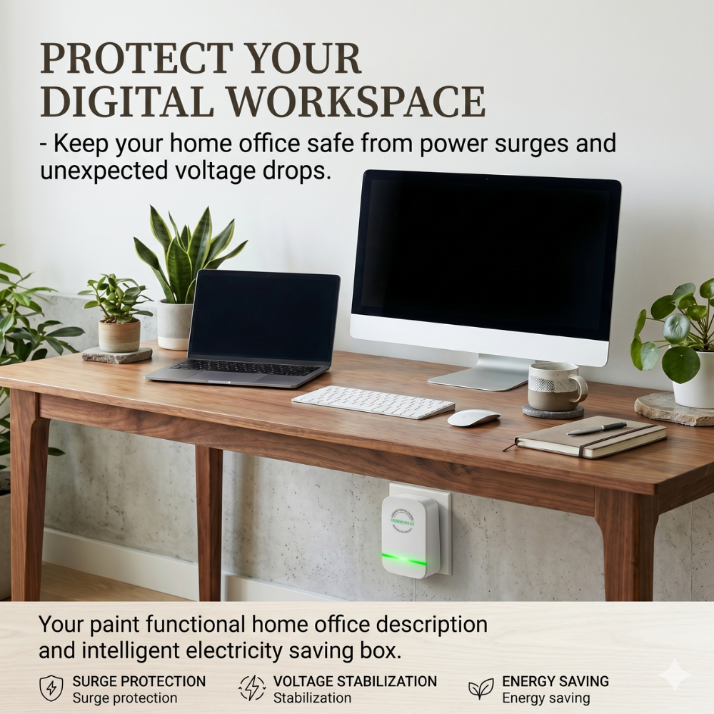 Smart Power Saver Plug – Electricity Saving & Protection Device