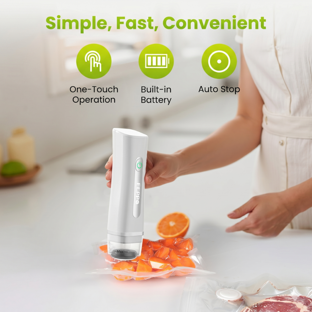Handheld Vacuum Sealer – Compact Food Preservation Machine