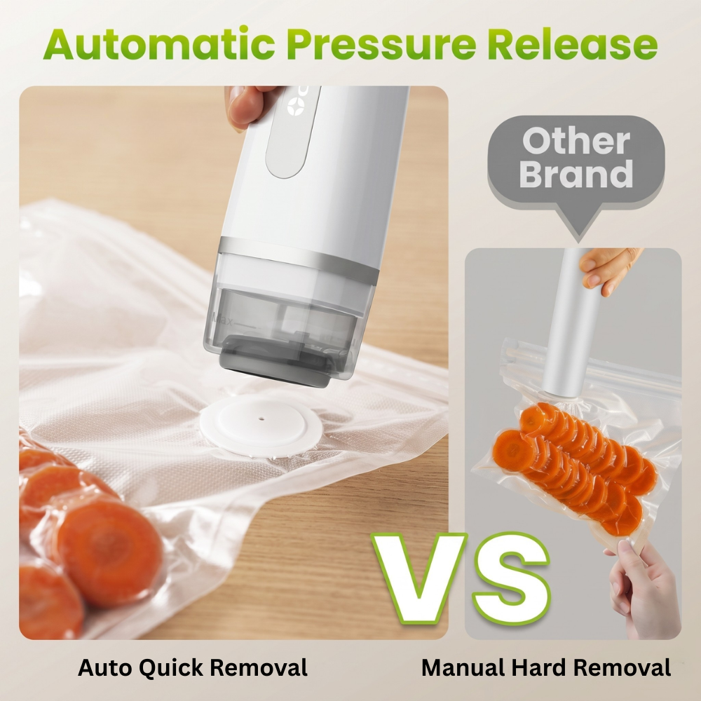 Handheld Vacuum Sealer – Compact Food Preservation Machine