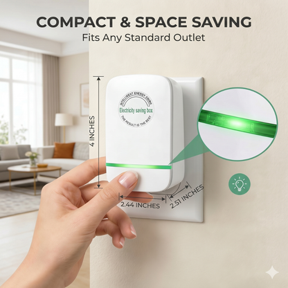 Smart Power Saver Plug – Electricity Saving & Protection Device