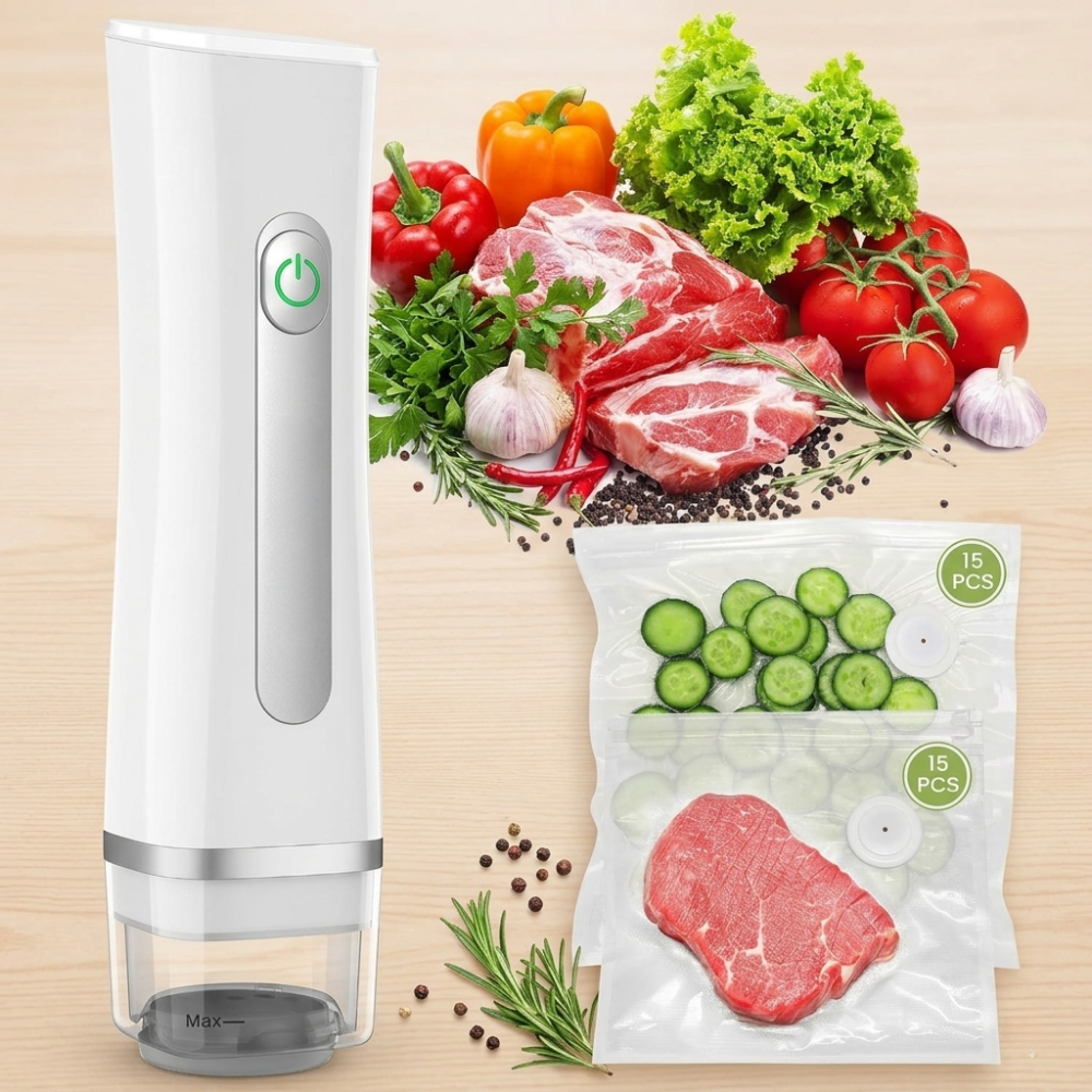 Handheld Vacuum Sealer – Compact Food Preservation Machine
