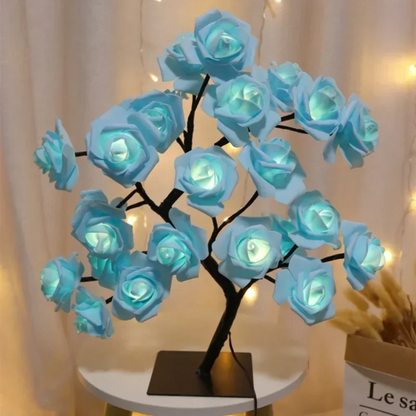 LED Table Lamp – Rose Flower Tree Night Light