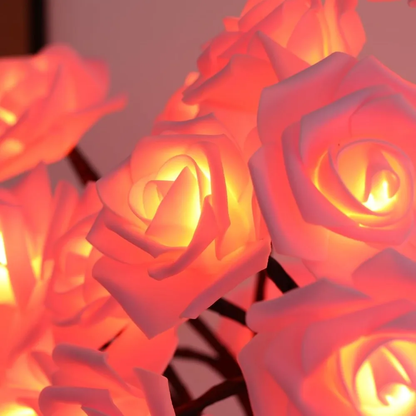 LED Table Lamp – Rose Flower Tree Night Light